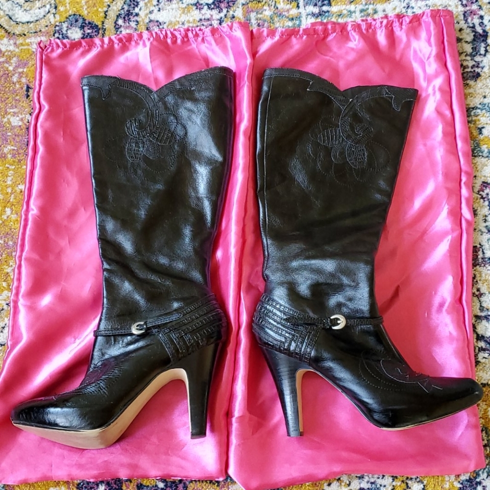 Dianna leather boots